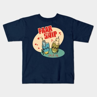 PaarShip - Love at sea Kids T-Shirt